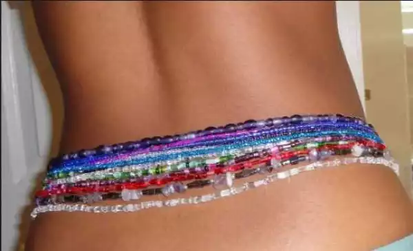 Chaiii See The Real Reasons Why Nigerian Women Wear Waist Beads ( Photos)